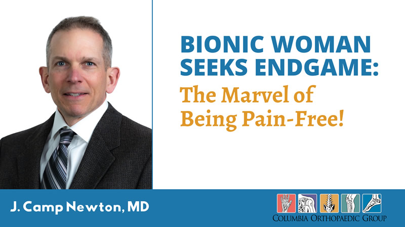 Bionic Woman Seeks Endgame: The Marvel of Being Pain-Free